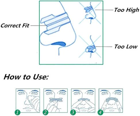 Debaishi 60-300 Count Nasal Strips for Men and Women(66mm*19mm) (110) in Kuwait