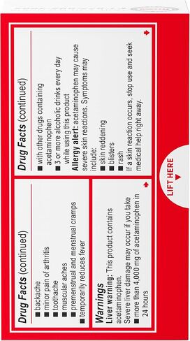 Tylenol Extra Strength Dissolve Powder Packs, 500 mg Acetaminophen Pain Reliever & Fever Reducer Medicine, Fast Relief for Minor Aches & Pains, Ibuprofen- & Aspirin-Free, On-the-Go Berry Flavor, 32 Ct in Saudi Arabia