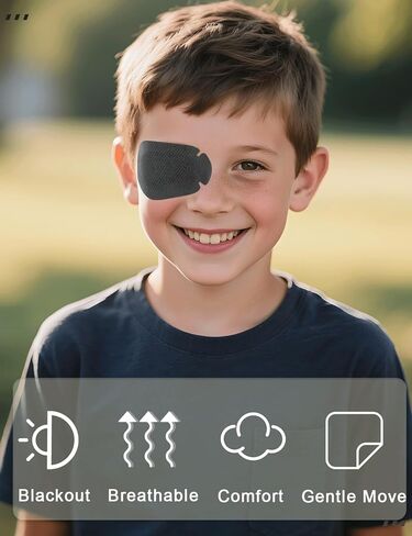 20 Pcs Adhesive Eye Patches for Adults, Medical Eye Patch Disposable Breathable Eyepatch for Amblyopia Lazy Eye Latex Free Adhesive Bandages for Adults, Regular Size 3.3×2.3 inches, Nude Color in Kuwait