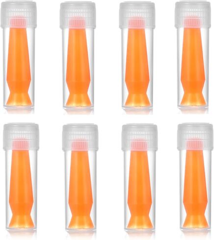 8 أداة إدراج عدسة Scleral Pack ، واتصالات إدراج غير متهمية للعدسات اللاصقة الصلبة ، و RGP و Lestthetic Eyes ، وحاوية فردية ، بأمان ، مريح ، برتقالي in Kuwait