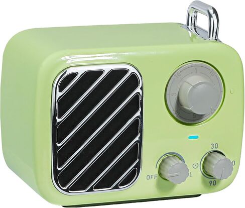 Vintage Style White Noise Machine with 16 Soothing Sounds – Portable Sleep Sound Device with Timer & Adjustable Volume for Baby, Kids, Adults, Travel & Office (Sprout Green, Portable) in Saudi Arabia