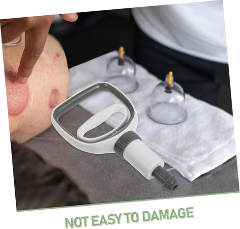 Hemoton Handheld Cupping Pump Pump Tool Manual Cupping Therapy Supply for Home Use Vacuum Pump للتدليك والإغاثة اثنين من تصميم الألوان in Saudi Arabia