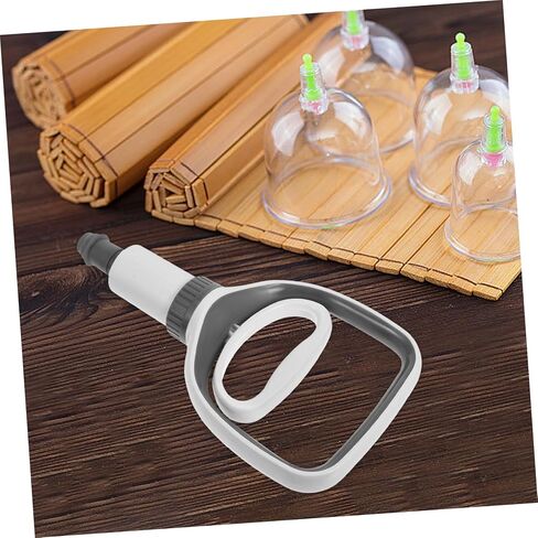 Hemoton Handheld Cupping Pump Pump Tool Manual Cupping Therapy Supply for Home Use Vacuum Pump للتدليك والإغاثة اثنين من تصميم الألوان in Saudi Arabia