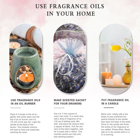3.38FL.OZ Coconut & Vanilla Fragrance Oils for Aromatherapy, Essential Oils for Diffusers for Home, Perfect for Diffuser, Yoga, DIY Candle and Soap Making - 100ml in Kuwait