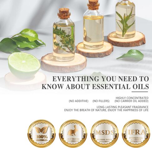 Vanilla Essential Oil 30ml/1.01fl.oz, MAYJAM Premium Vanilla Oils for Aromatherapy, Diffuser, Soap Making, Candle Making, Long Lasting Scents in Saudi Arabia