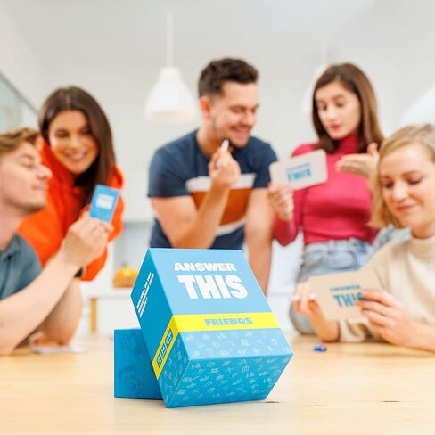 Answer This - How Well Do You Know Your Family & Friends? - Fun Party Card Game for Teens & Adults - Great Conversation Starter in Kuwait