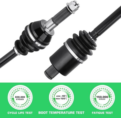 Youxmoto REAR Left/Right CV Axle & Wheel Bearing Kit Fit for Polaris RZR XP 900 2011 2012 2023 2014, 4340 Chromoly Steel CV Axle Drive Half Shaft in Saudi Arabia