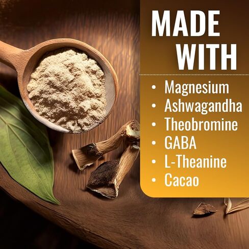 Vitamatic Kava Kava 1000mg with Magnesium, Ashwagandha, GABA, Theobromine, L-Theanine & Cacao – 120 Veg Caps – Kavalactones for Mood, Stress & Sleep Support. in Saudi Arabia