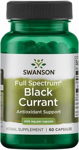 Swanson Full Spectrum Black Currant 400 Milligrams 60 Capsules in Saudi Arabia
