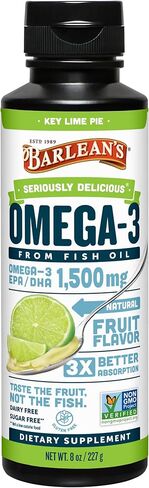 مانجو المانجو الخوخ أوميغا 3 ملحق سائل زيت السمك مع فيتامين د ، 1080 ملغ من حمض الدهون والدهون ، من النكهة النكهة والبوربلس للدماغ ، المفصل ، وصحة القلب ، 16 أوقية in Kuwait