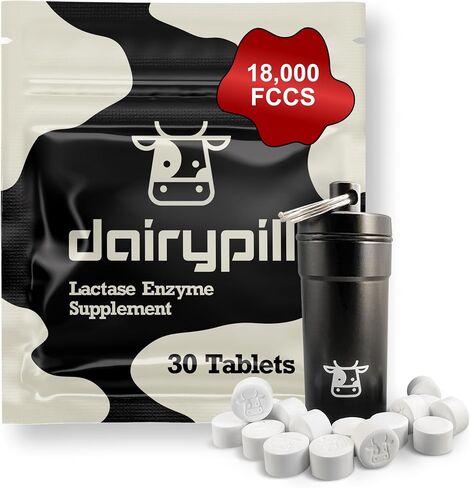 مكملات إنزيم لاكتاز لدعم هضم اللاكتوز ، 18000 FCCs لكل حبوب منع الحمل ، محمولة ، سهلة البلع ، حافظة وخالية من الغلوتين ، American Made ، غير الكائنات المعدلة وراثيا ، 30 العد in Saudi Arabia