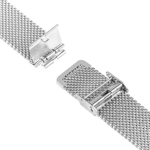 watch strap 16mm 18mm 20mm 22mm universal watchband quick release band mesh stainless steel wrist belt bracelet black in Saudi Arabia