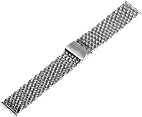 watch strap 16mm 18mm 20mm 22mm universal watchband quick release band mesh stainless steel wrist belt bracelet black in Saudi Arabia