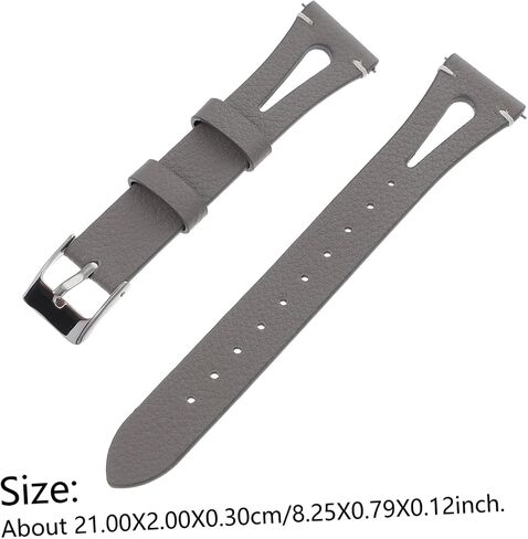 Artibetter 1pc Simple Cowhide Watch Band حزام بديل حقيقي لمشاهدة حزام نشط مريح وحزام معصم سهل لتثبيت ملحق الموضة in Saudi Arabia