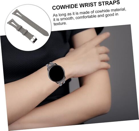 Artibetter 1pc Simple Cowhide Watch Band حزام بديل حقيقي لمشاهدة حزام نشط مريح وحزام معصم سهل لتثبيت ملحق الموضة in Saudi Arabia