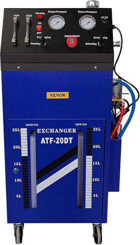 VEVOR Flush Machine DC12V 0-60PSI, Automatic Transmission Fluid Exchanger Heavy Duty Transmission Flush Machine for Small Gasoline Motor Car and Diesel Vehicle in Saudi Arabia