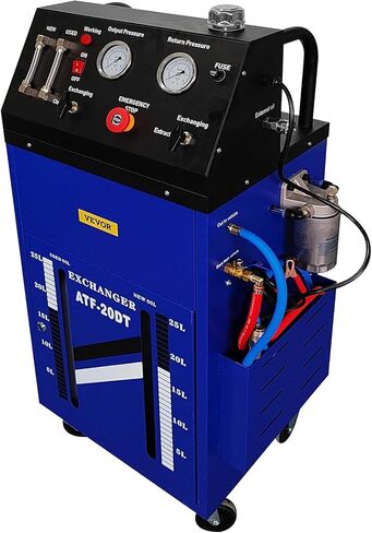 VEVOR Flush Machine DC12V 0-60PSI, Automatic Transmission Fluid Exchanger Heavy Duty Transmission Flush Machine for Small Gasoline Motor Car and Diesel Vehicle in Saudi Arabia