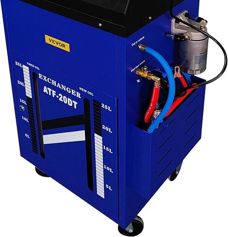 VEVOR Flush Machine DC12V 0-60PSI, Automatic Transmission Fluid Exchanger Heavy Duty Transmission Flush Machine for Small Gasoline Motor Car and Diesel Vehicle in Saudi Arabia