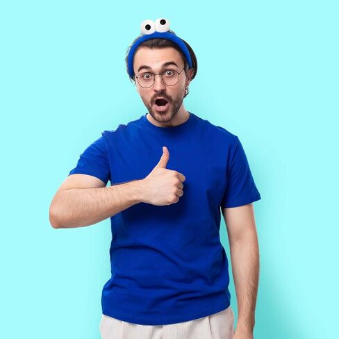 Halloween Monster Headband Cartoon Monster Costume for Men Women Party Dress Up in Kuwait