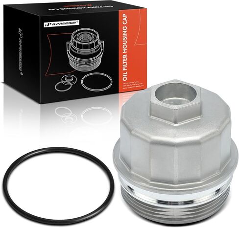 A-Premium Oil Filter Housing Cap Assembly Compatible with Mini Cooper 2002-2016, Cooper Countryman 2014-2016, Cooper Paceman 2013-2016, 1.6L, Oil Filter Housing Cover, W10B16 W10B16A W11B16A W11B16 in Saudi Arabia