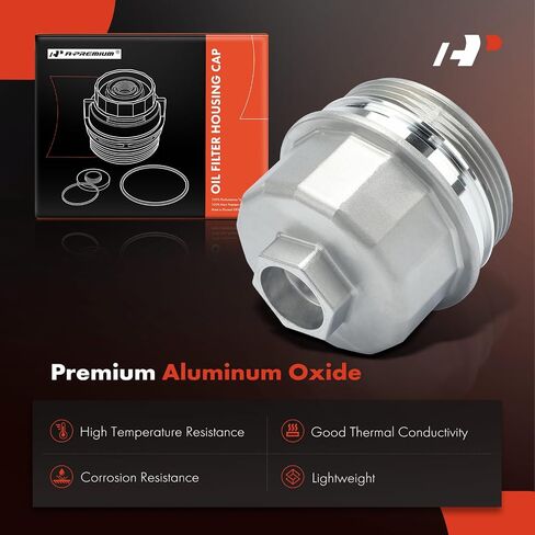A-Premium Oil Filter Housing Cap Assembly Compatible with Mini Cooper 2002-2016, Cooper Countryman 2014-2016, Cooper Paceman 2013-2016, 1.6L, Oil Filter Housing Cover, W10B16 W10B16A W11B16A W11B16 in Saudi Arabia