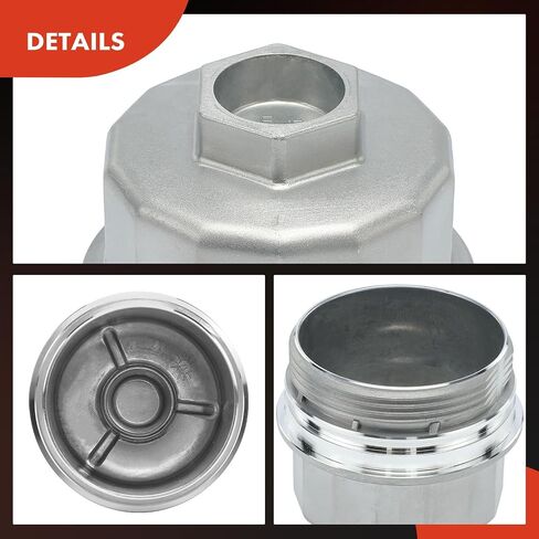 A-Premium Oil Filter Housing Cap Assembly Compatible with Mini Cooper 2002-2016, Cooper Countryman 2014-2016, Cooper Paceman 2013-2016, 1.6L, Oil Filter Housing Cover, W10B16 W10B16A W11B16A W11B16 in Saudi Arabia