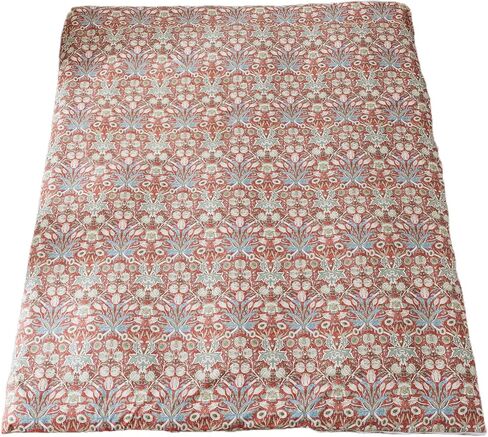 غطاء فوتون من القطن بنسبة 100 ٪ لمرتبة Futon Floor اليابانية مع سحاب Twin Full Queen Machine Super Super (زهرة منغم حمراء ، توأم) in Kuwait