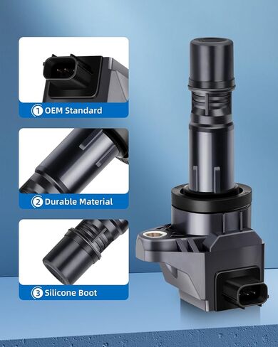 ECCPP ‎UF551 8 ignition coils with 8 iridium Spark Plugs for Nissan for Infiniti Titan Pathfinder Armada NV2500 NV3500 QX56 2007-2016 4.0L 5.6L V8 C1672 UF551 in Kuwait