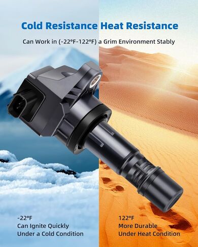 ECCPP ‎UF551 8 ignition coils with 8 iridium Spark Plugs for Nissan for Infiniti Titan Pathfinder Armada NV2500 NV3500 QX56 2007-2016 4.0L 5.6L V8 C1672 UF551 in Kuwait