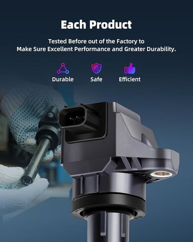 ECCPP ‎UF551 8 ignition coils with 8 iridium Spark Plugs for Nissan for Infiniti Titan Pathfinder Armada NV2500 NV3500 QX56 2007-2016 4.0L 5.6L V8 C1672 UF551 in Kuwait