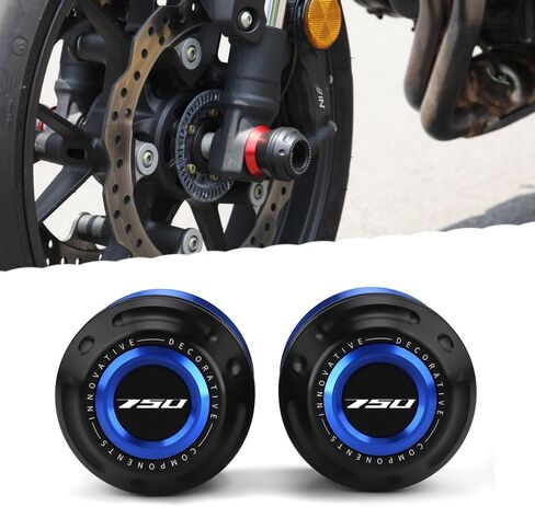 Motorcycle 2025 CB750 Fork Sliders Fit For CB750-2023 2024 2025 All Year Wheel Axle Frame Sliders 2023 CB750 Wheel Protect 2025 CB750 Accessoris 2024 CB750 Accessoris 2025 Red in Saudi Arabia