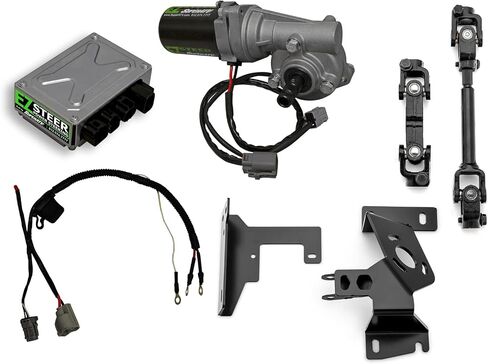 مجموعة SuperAtv EZ-Steer Power Steering متوافقة مع Kawasaki Mule Pro-MX: 2019-2022 | يقلل من جهود التوجيه | يزيل عثرة توجيه | محرك 220W قوي | مربع التحكم في الماء والضغوط in Saudi Arabia