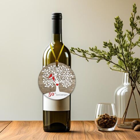 REWIDPARTY 1st Wedding Anniversary Ceramic Ornament Gifts Married Gifts Decoration for Couples 1 Year as Mr & Mrs Anniversary Keepsake 3" Heart Ceramic Ornament with Gold Ribbon & Gift Box in Kuwait