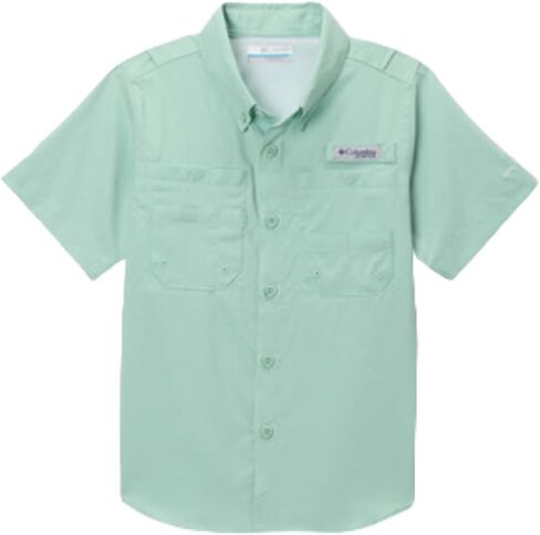 Columbia Boys PFG Tamiami Short Sleeve Shirt, Misty Jade, Medium in Saudi Arabia