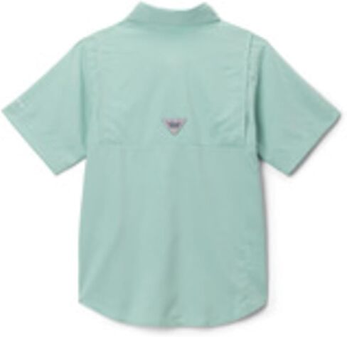 Columbia Boys PFG Tamiami Short Sleeve Shirt, Misty Jade, Medium in Saudi Arabia