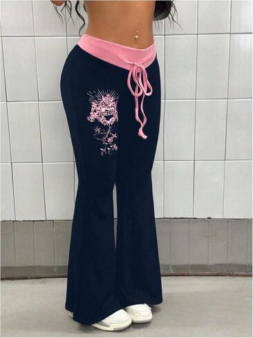 سروال سروال سراويل القوطية القوطية للسيدات in Kuwait