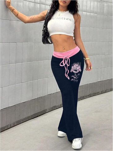 سروال سروال سراويل القوطية القوطية للسيدات in Kuwait