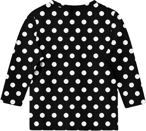Cute Tops for Teen Girls Flowy 3/4 Sleeve Round Neck Graphic Blouses Oversized Tops Summer Kids Clothes in Saudi Arabia