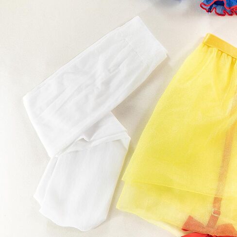 Cosplay Lingerie for Women Snow White Lingerie 7 Piece Sexy Roleplay Halloween Costumes with Stockings in Kuwait