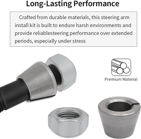 8 PCS OE Style Dana 44 Arm Arm Arman Kit مع الأزرار وغسالات مخروطية in Saudi Arabia