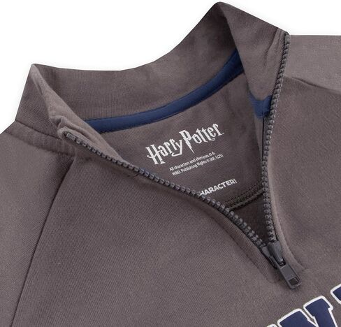 Harry Potter Sweater With Zip, Hogwarts Kids Jumper, Boys Sweater With Quarter Zip, Cotton Boys Clothes in Saudi Arabia