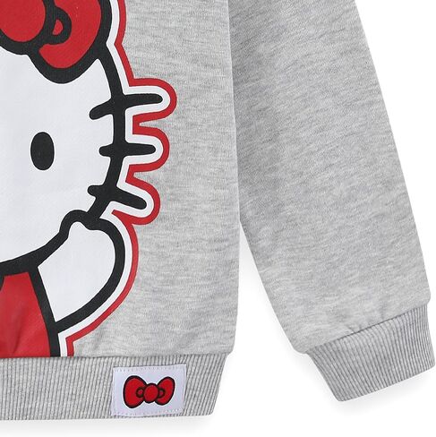 Hello Kitty Sanrio Girls French Terry Sweatshirt و Skort Skirt 2 قطعة للأطفال الكبار in Saudi Arabia