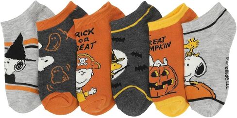 BioWorld Peanuts Halloween Kids '6-Pair Coled Socks in Saudi Arabia