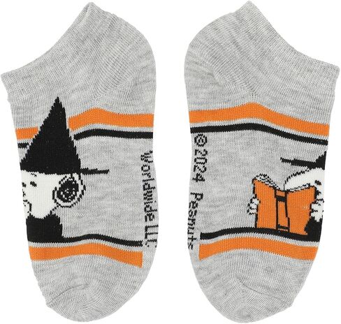 BioWorld Peanuts Halloween Kids '6-Pair Coled Socks in Saudi Arabia