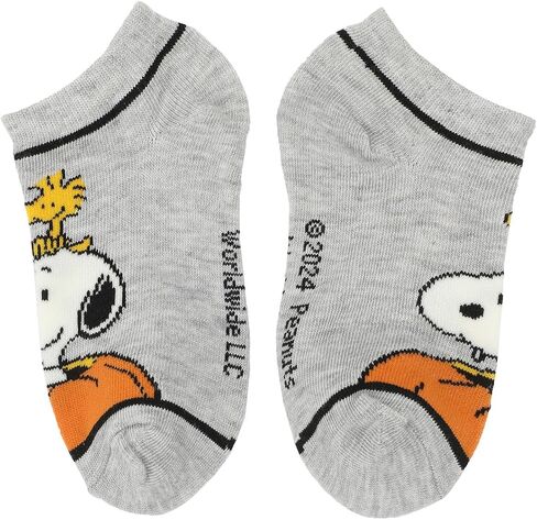 BioWorld Peanuts Halloween Kids '6-Pair Coled Socks in Saudi Arabia