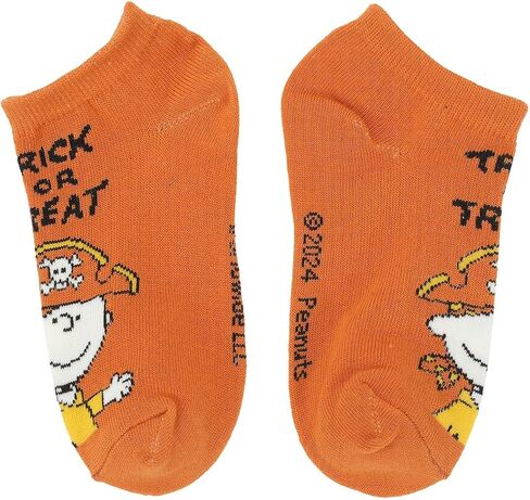 BioWorld Peanuts Halloween Kids '6-Pair Coled Socks in Saudi Arabia