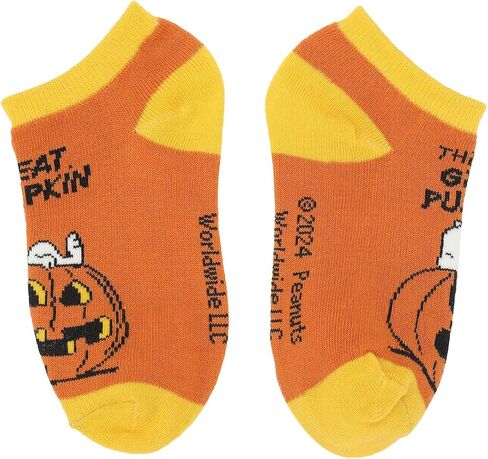 BioWorld Peanuts Halloween Kids '6-Pair Coled Socks in Saudi Arabia