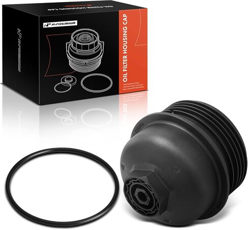 A-Premium Oil Filter Housing Cap Assembly Compatible with Volkswagen Jetta 2015-2016, Passat 2015, Golf 2015, Golf SportWagen 2015, Beetle 2015 & Audi A3 2015-2016, 2.0L, Diesel in Saudi Arabia