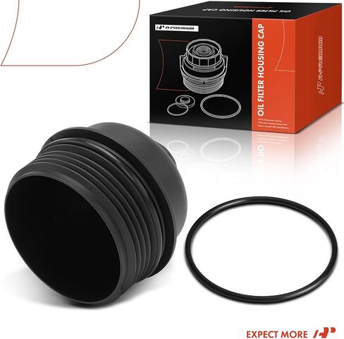 A-Premium Oil Filter Housing Cap Assembly Compatible with Volkswagen Jetta 2015-2016, Passat 2015, Golf 2015, Golf SportWagen 2015, Beetle 2015 & Audi A3 2015-2016, 2.0L, Diesel in Saudi Arabia