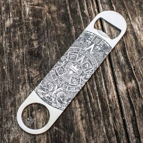 Bottle Opener - Aztec Calendar